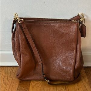 Coach Brown Leather Shoulder Bag